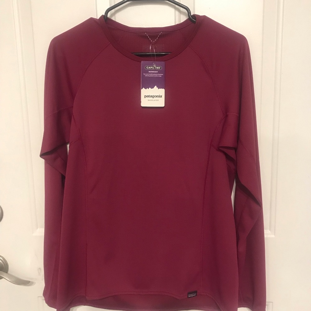 NWT Patagonia Baselayer size Medium, Fuchsia